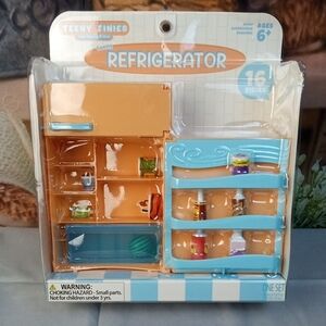 🛝 Teeny Tinies Miniature Refrigerator Set